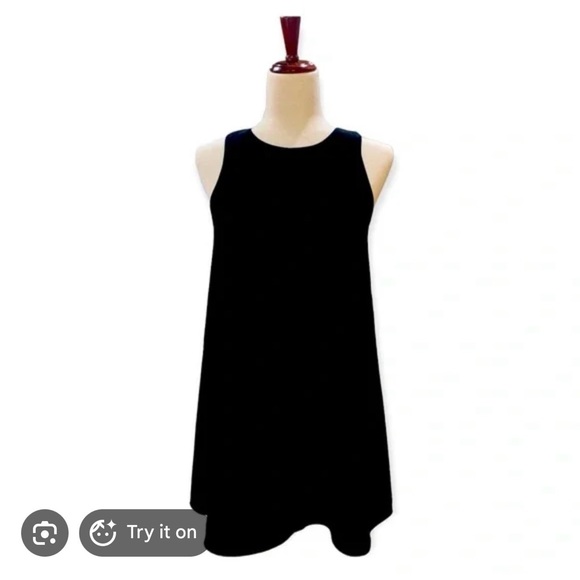 Zara Women’s “little black dress” A-line Swing Dress - Medium - Picture 3 of 9